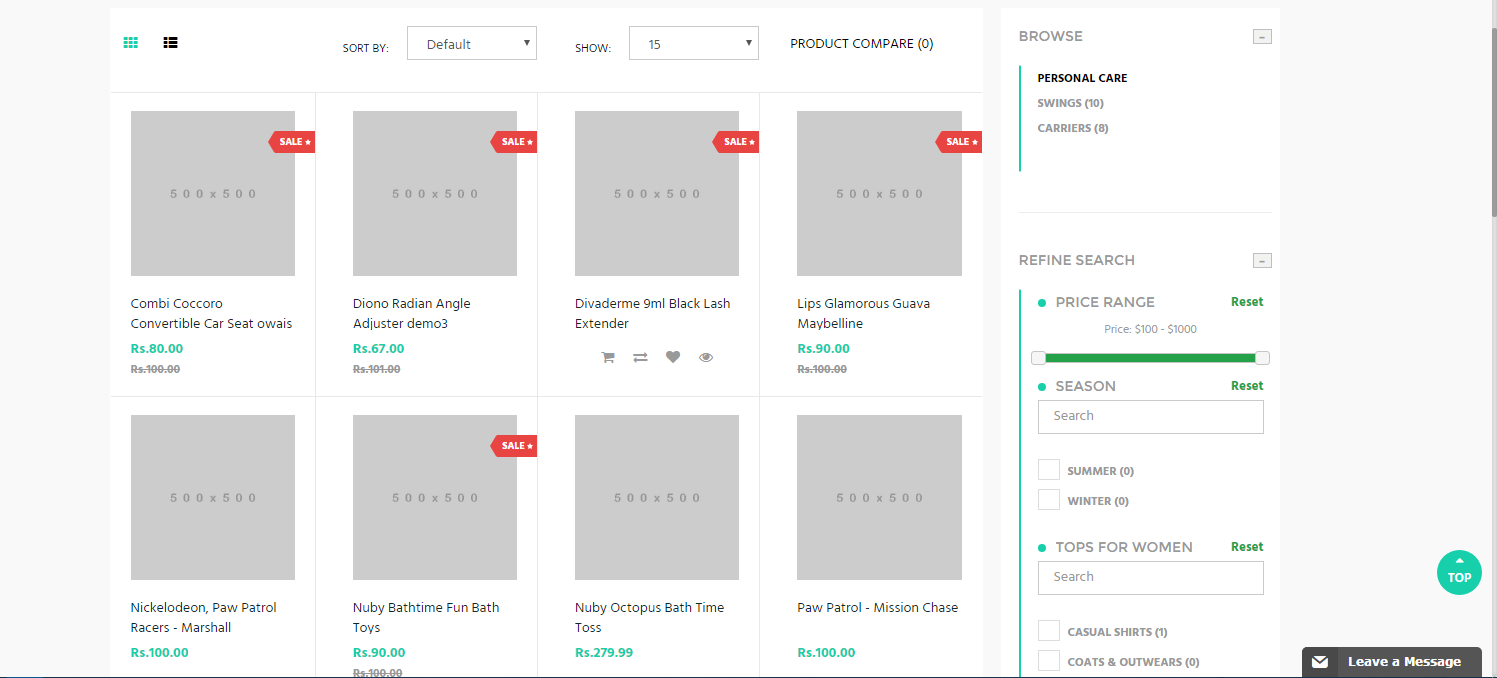 Preview thumbnail for Asaandukan.pk (OpenCart)