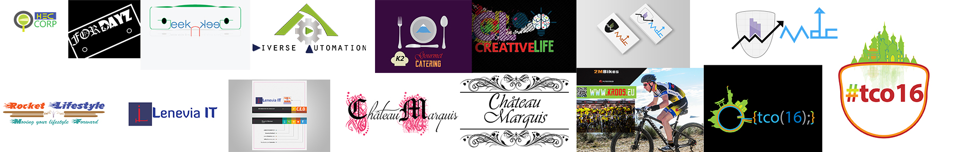 Preview thumbnail for My submissions for some logo / banner competitions