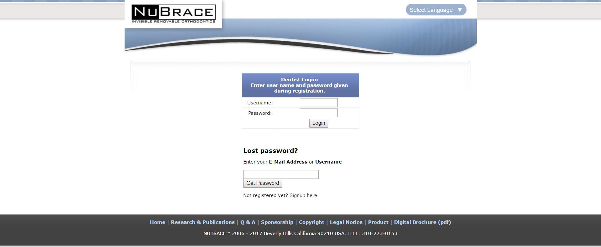 Preview thumbnail for nubrace.com Bugs Fixing