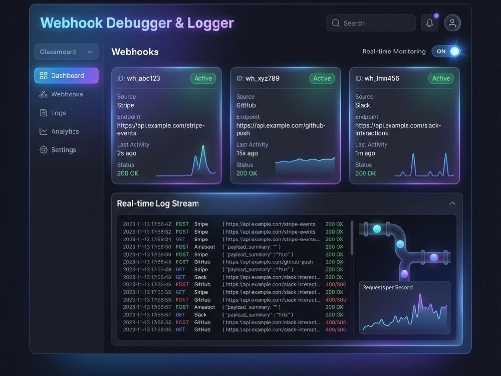 Preview thumbnail for Webhook Debugger and Logger